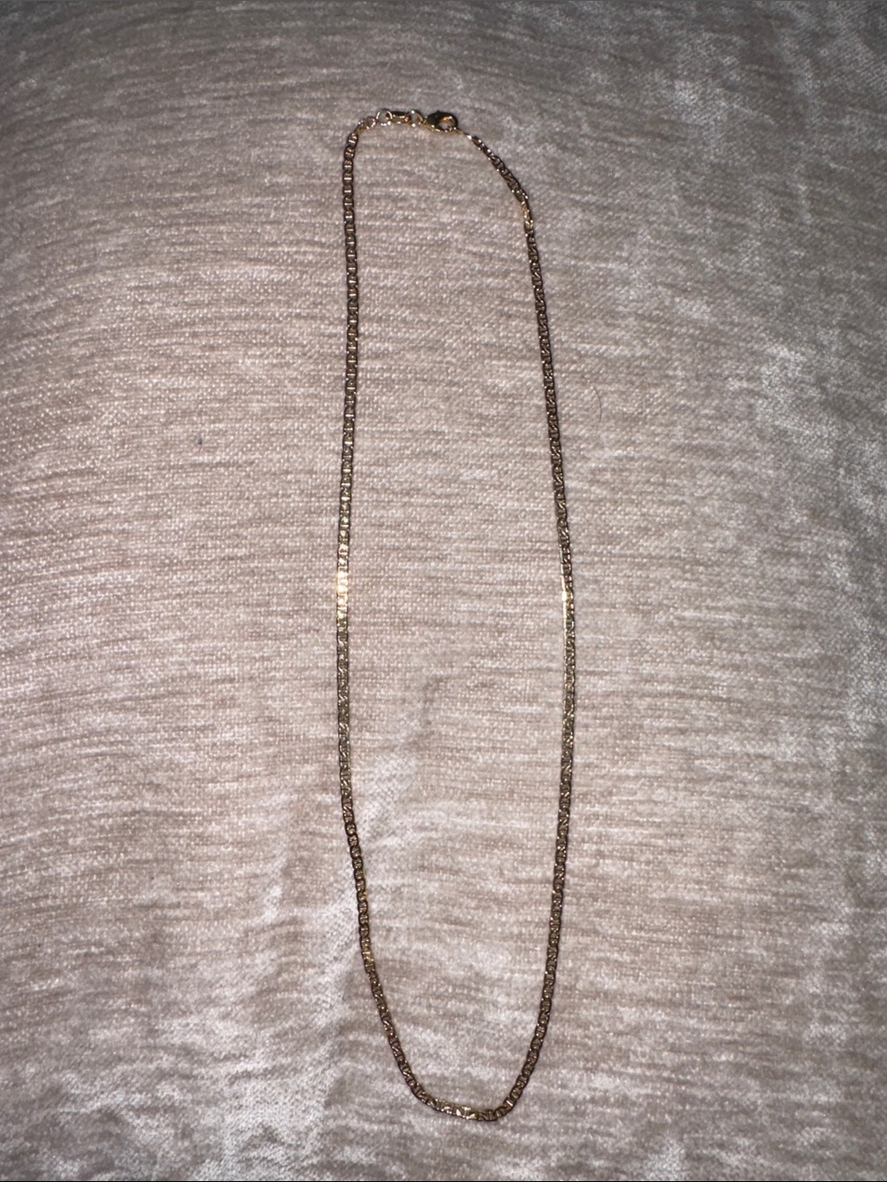 Gold Tone Women's Chain Necklace - Elegant Everyday Style